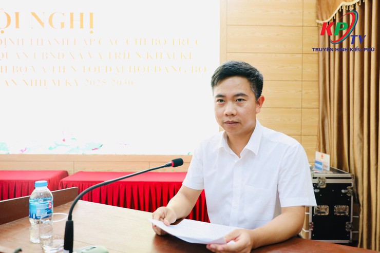 Đảng bộ khối cơ quan UBND xã Kiều Phú tổ chức hội nghị Công bố các Quyết định thành lập các Chi bộ trực thuộc UBND xã, triển khai nhiệm vụ Kế hoạch tỏi chức Đại hội Chi bộ nhiệm kỳ 2025-2030- Ảnh 7.