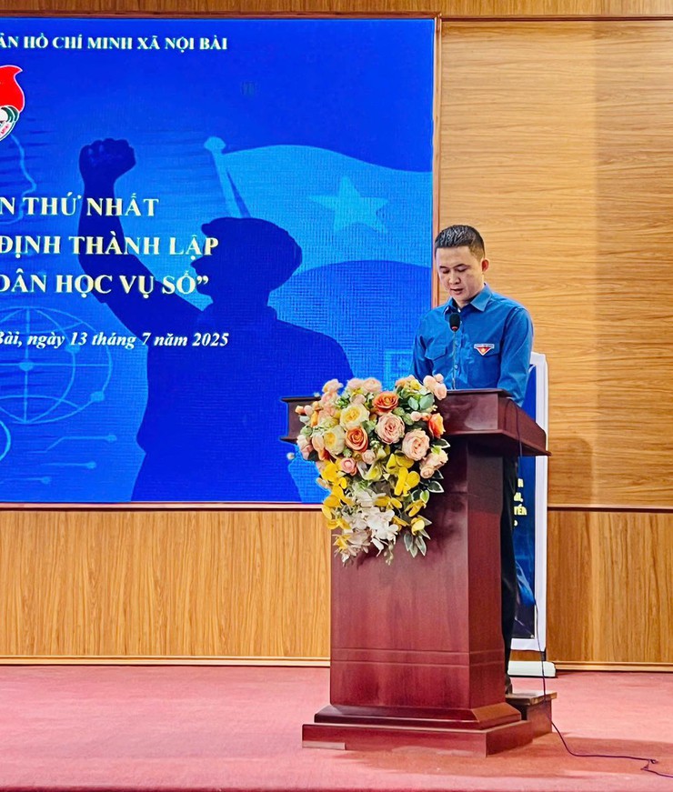 Xã Nội Bài ra mắt 08 đội hình thanh niên “Bình dân học vụ số”- Ảnh 7.