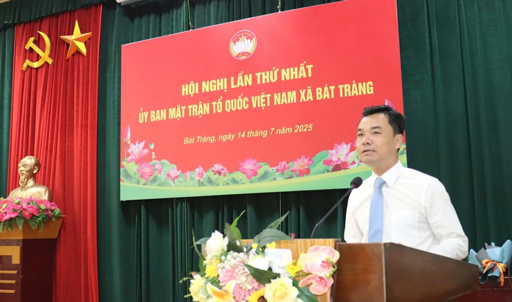 Ủy ban MTTQ Việt Nam xã Bát Tràng tổ chức hội nghị lần thứ nhất- Ảnh 3.
