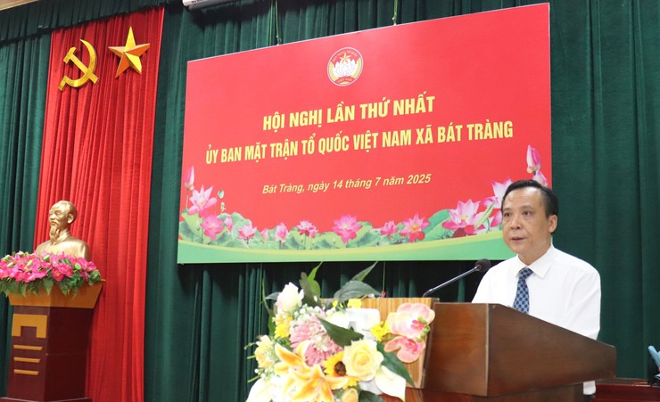 Ủy ban MTTQ Việt Nam xã Bát Tràng tổ chức hội nghị lần thứ nhất- Ảnh 4.