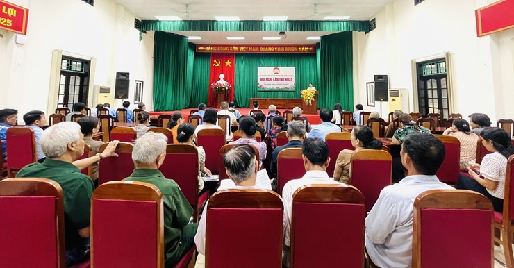 Ủy ban MTTQ Việt Nam phường Phú Lương tổ chức Hội nghị lần thứ Nhất- Ảnh 1.