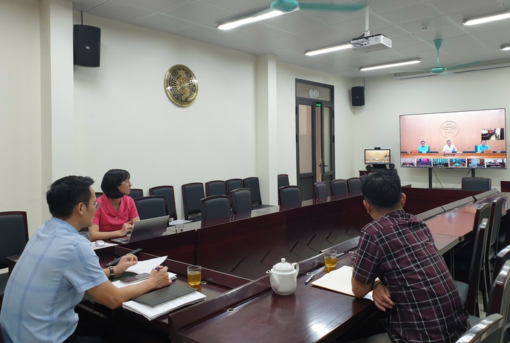 Phường Phú Lương dự hai Hội nghị trực tuyến của TP Hà Nội tập huấn Luật PCCC, Cứu nạn cứu hộ và công tác vệ sinh môi trường.- Ảnh 3.