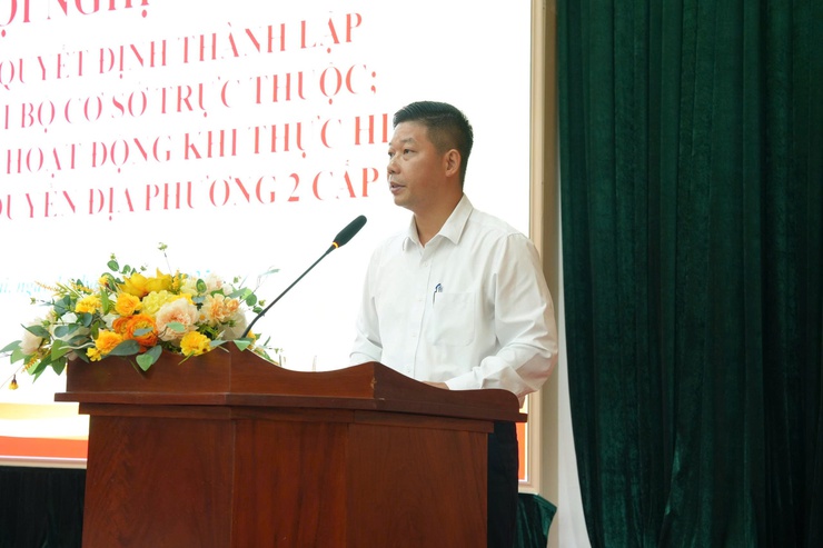 Đảng ủy xã Thanh Oai công bố Quyết định thành lập 36 Đảng bộ, chi bộ cơ sở trực thuộc- Ảnh 7.