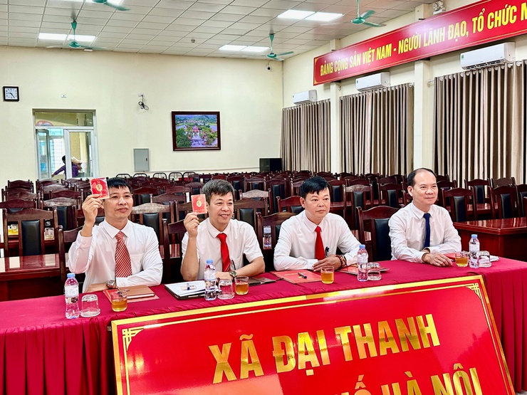 ĐẠI HỘI CHI BỘ LẦN THỨ I NHIỆM KỲ 2025-2030 CÁC CƠ QUAN ĐẢNG THUỘC ĐẢNG BỘ XÃ ĐẠI THANH THÀNH CÔNG TỐT ĐẸP- Ảnh 3.