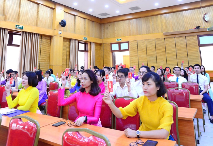 Đại hội Đảng bộ Uỷ ban nhân dân phường Hoàn Kiếm lần thứ I, nhiệm kỳ 2025 – 2030, bước chuyển mình để gần dân, sát dân, phục vụ Nhân dân- Ảnh 13.