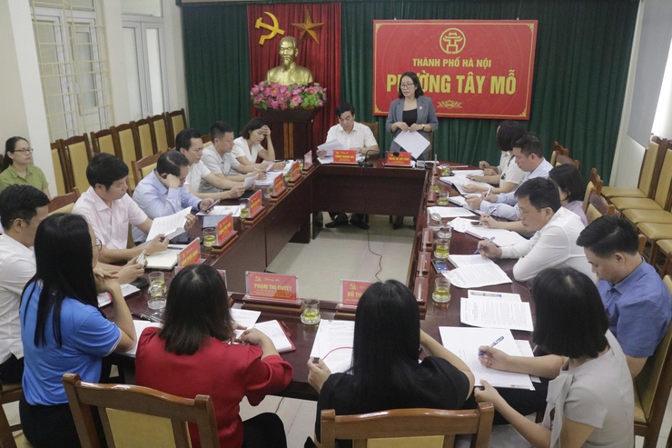 Hội nghị lần thứ hai Ban Chấp hành Đảng bộ phường Tây Mỗ, nhiệm kỳ 2025-2030- Ảnh 1.