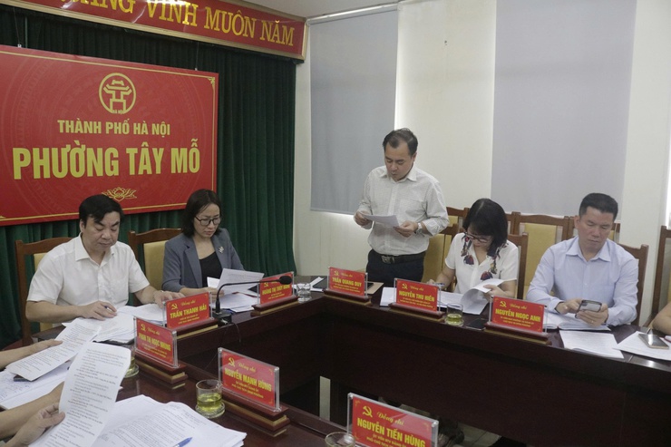 Hội nghị lần thứ hai Ban Chấp hành Đảng bộ phường Tây Mỗ, nhiệm kỳ 2025-2030- Ảnh 2.