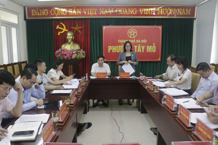 Hội nghị lần thứ hai Ban Chấp hành Đảng bộ phường Tây Mỗ, nhiệm kỳ 2025-2030- Ảnh 3.