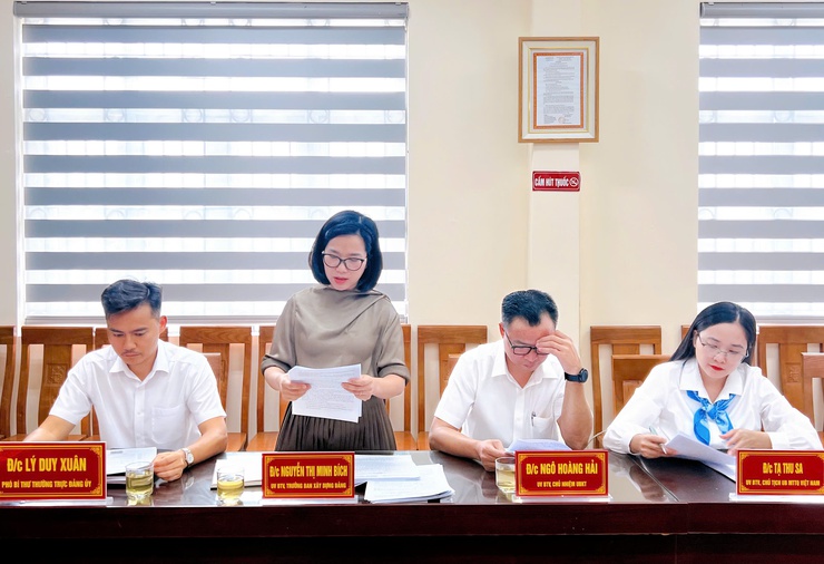 Ban Chấp hành Đảng bộ phường Thanh Liệt (khóa I): Tổ chức Hội nghị lần thứ hai, thống nhất chủ trương triển khai nhiệm vụ trọng tâm- Ảnh 1.
