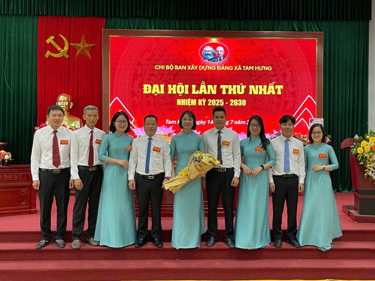 Chi bộ Ban Xây dựng Đảng xã Tam Hưng tổ chức thành công Đại hội lần thứ I, nhiệm kỳ 2025–2030- Ảnh 6.