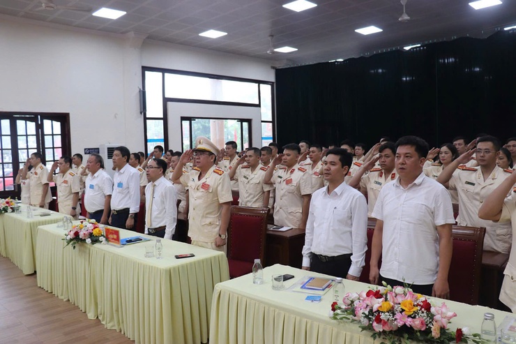 CÔNG AN XÃ THANH TRÌ TỔ CHỨC THÀNH CÔNG ĐẠI HỘI ĐẢNG BỘ LẦN THỨ I, NHIỆM KỲ 2025 – 2030- Ảnh 2.