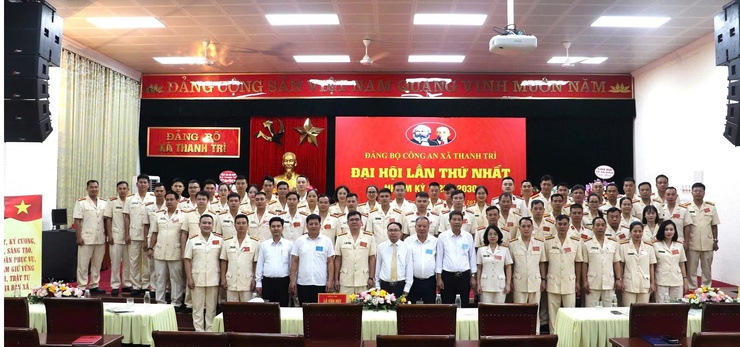 CÔNG AN XÃ THANH TRÌ TỔ CHỨC THÀNH CÔNG ĐẠI HỘI ĐẢNG BỘ LẦN THỨ I, NHIỆM KỲ 2025 – 2030- Ảnh 6.