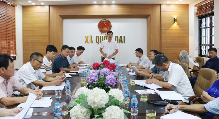 Xã Quốc Oai tổ chức hội nghị triển khai phương án chuyển đổi tổ dân phố, đổi tên thôn phù hợp với tình hình mới- Ảnh 1.