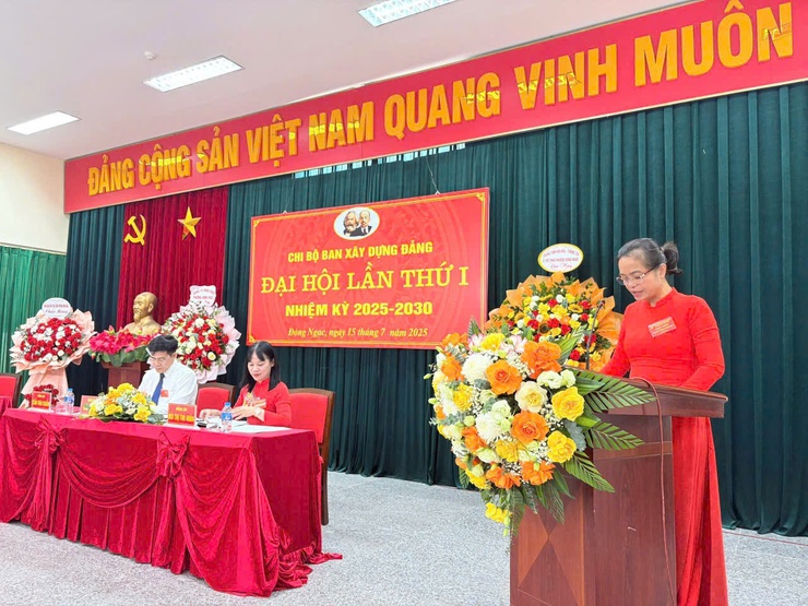TIN VỀ ĐẠI HỘI CHI BỘ BAN XÂY DỰNG ĐẢNG ĐẢNG BỘ PHƯỜNG ĐÔNG NGẠC LẦN THỨ I, NHIỆM KỲ 2025 – 2030.- Ảnh 6.