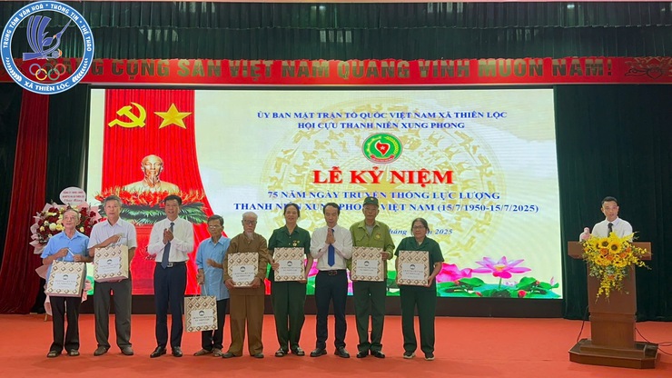 Hội Cựu thanh niên xung phong xã Thiên Lộc tổ chức Lễ kỷ niệm 75 năm ngày truyền thống lực lượng Thanh niên xung phong Việt Nam (15/7/1950 - 15/7/2025)- Ảnh 6.