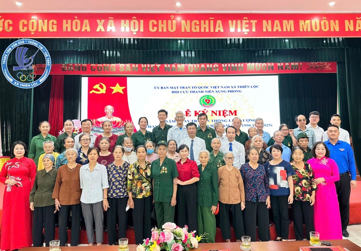 Hội Cựu thanh niên xung phong xã Thiên Lộc tổ chức Lễ kỷ niệm 75 năm ngày truyền thống lực lượng Thanh niên xung phong Việt Nam (15/7/1950 - 15/7/2025)- Ảnh 7.