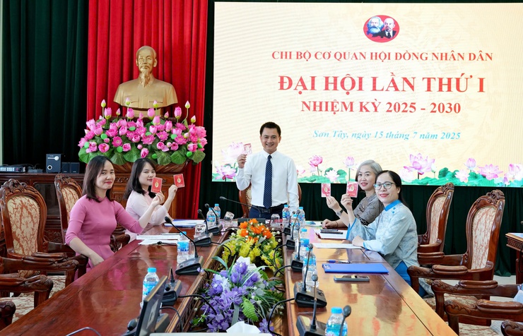 Các chi bộ tổ chức thành công Đại hội nhiệm kỳ 2025-2030- Ảnh 1.