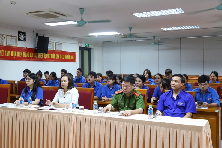 Đoàn TNCS Hồ Chí Minh phường Dương Nội tổ chức hội nghị lần thứ nhất để kiện toàn tổ chức bộ máy- Ảnh 1.