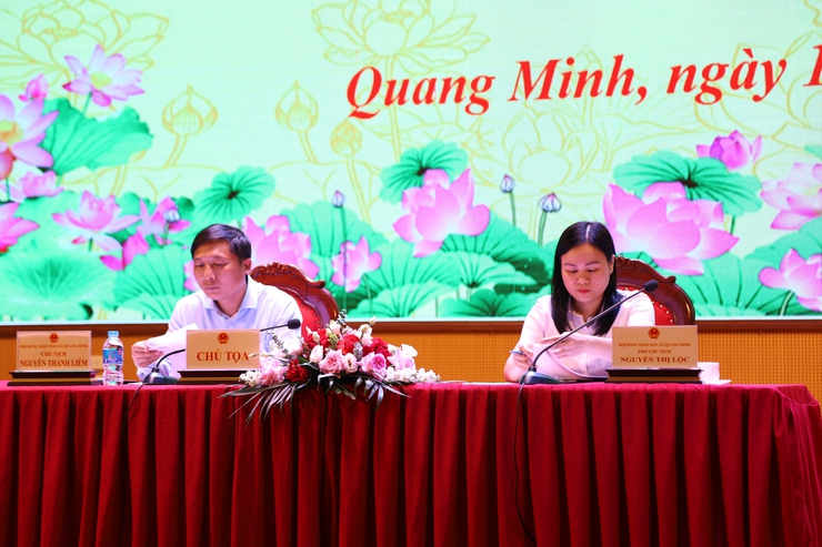 HĐND xã Quang Minh tổ chức Kỳ họp thứ hai- Ảnh 2.