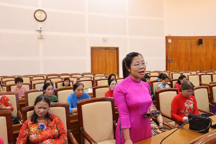 Hội LHPN phường Việt Hưng tổ chức Hội nghị công bố quyết định thành lập và chỉ định các chức danh chủ chốt- Ảnh 6.