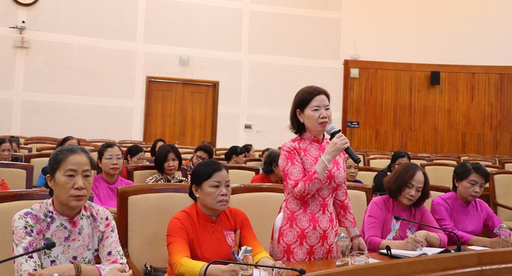 Hội LHPN phường Việt Hưng tổ chức Hội nghị công bố quyết định thành lập và chỉ định các chức danh chủ chốt- Ảnh 7.