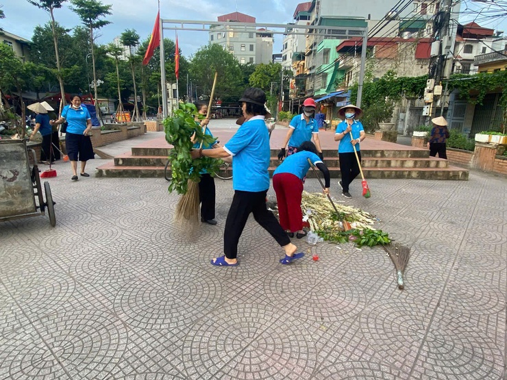 MẶT TRẬN TỔ QUỐC VIỆT NAM PHƯỜNG THANH LIỆT CHUNG TAY BẢO VỆ MÔI TRƯỜNG, XÂY DỰNG KHÔNG GIAN XANH- Ảnh 5.