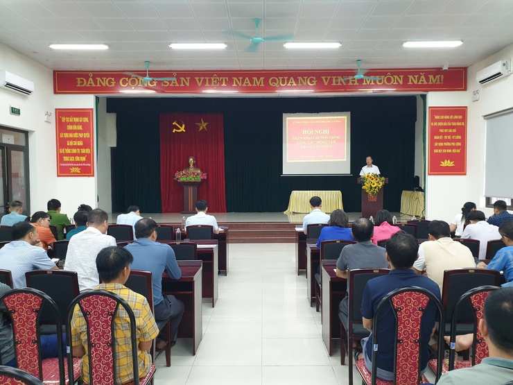 UBND phường Phú Lương triển khai chương trình công tác trọng tâm tháng 7/2025- Ảnh 1.