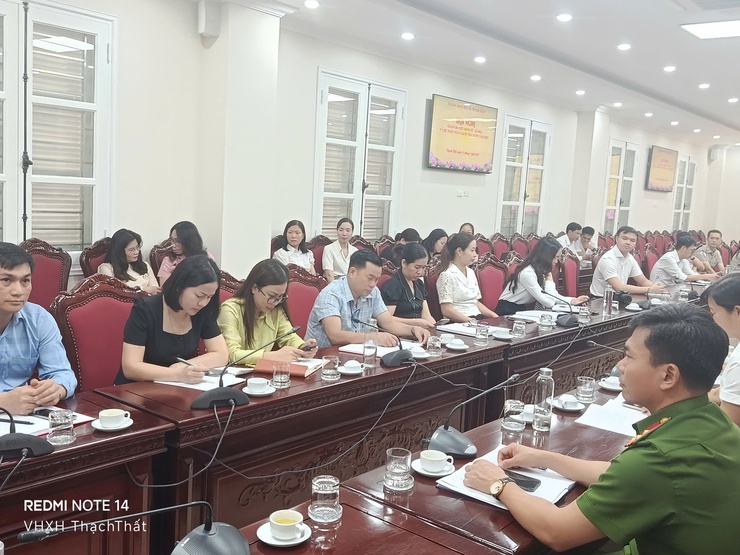 UBND xã Thạch Thất tổ chức hội nghị giao chỉ tiêu kinh tế- xã hội và dự toán Ngân sách Nhà nước năm 2025- Ảnh 4.