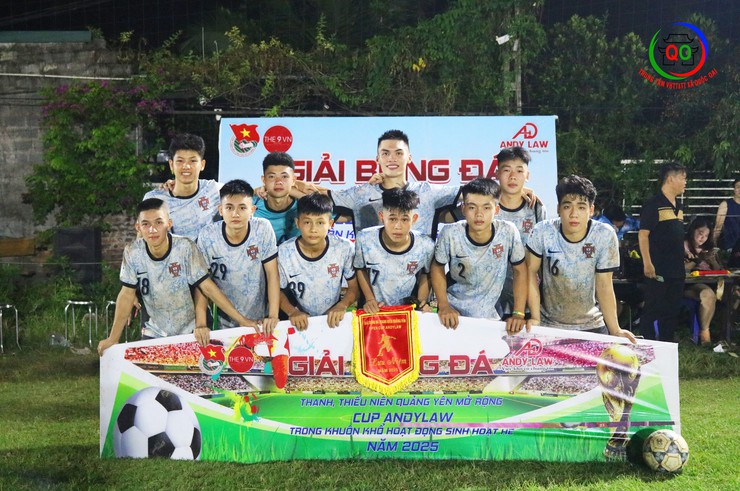 Khai mạc giải bóng đá Thanh niên U20 Quảng Yên mở rộng – Cúp ANDYLAW- Ảnh 13.