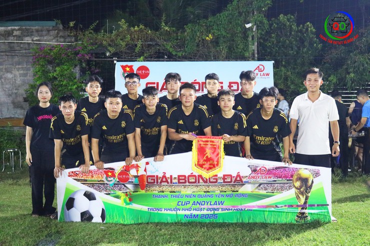 Khai mạc giải bóng đá Thanh niên U20 Quảng Yên mở rộng – Cúp ANDYLAW- Ảnh 14.