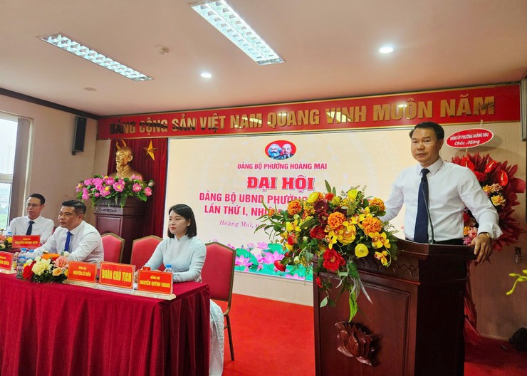 ĐẢNG BỘ UBND PHƯỜNG HOÀNG MAI LẦN THỨ I, NHIỆM KỲ 2025 - 2030 THÀNH CÔNG TỐT ĐẸP- Ảnh 4.