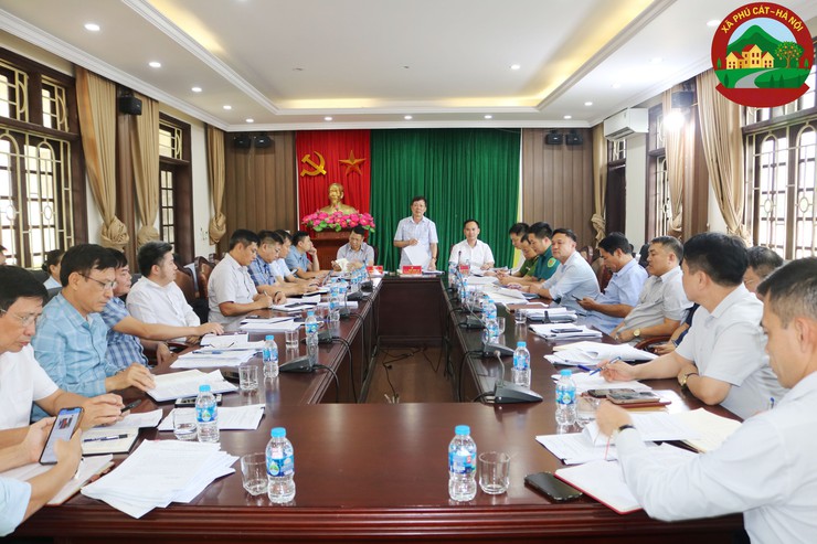 Xã Phú Cát tổ chức hội nghị lần thứ 4, Ban chấp hành Đảng bộ xã khoá I, nhiệm kỳ 2025-2030- Ảnh 1.