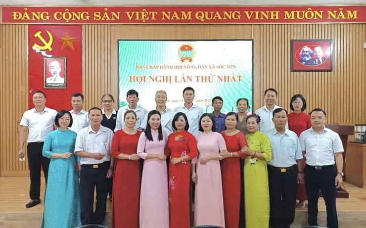 HỘI NÔNG DÂN XÃ SÓC SƠN - HỘI NGHỊ BAN CHẤP HÀNH LẦN THỨ NHẤT- Ảnh 2.