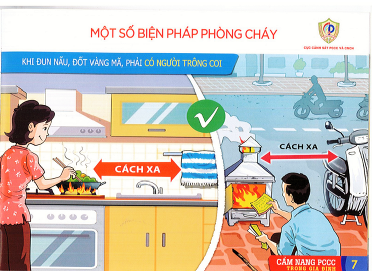 Khuyến cáo an toàn phòng cháy, chữa cháy đối với hộ gia đình, nhà để ở kết hợp sản xuất, kinh doanh- Ảnh 5.