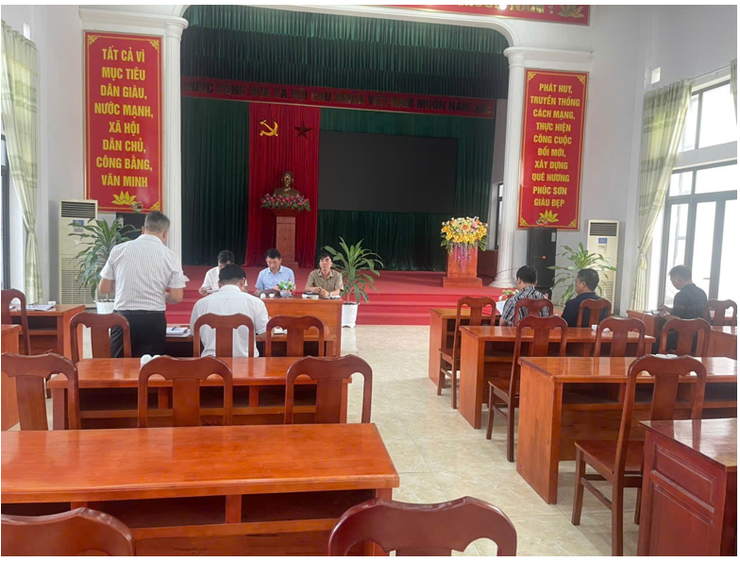 Ban Chấp hành Đảng bộ UBND xã Phúc Sơn tổ chức cuộc họp lần thứ nhất- Ảnh 2.