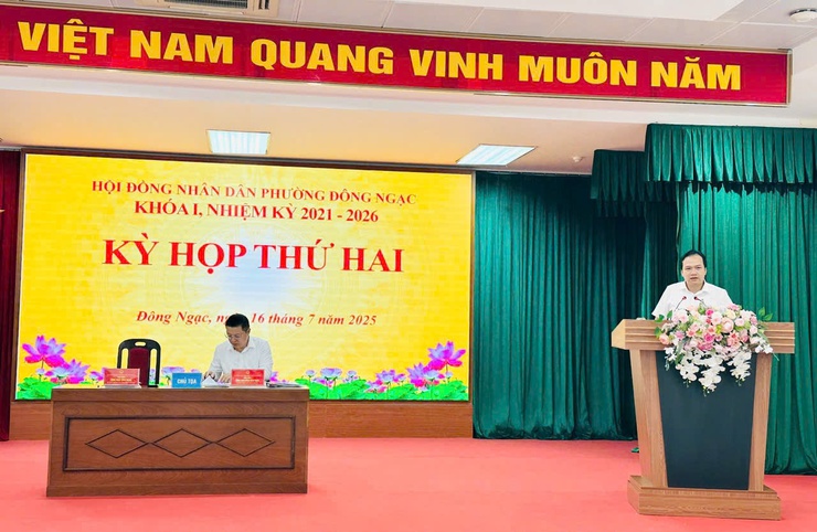 TIN VỀ KỲ HỌP THỨ 2 HĐND PHƯỜNG ĐÔNG NGẠC KHÓA I NHIỆM KỲ 2021-2026- Ảnh 1.