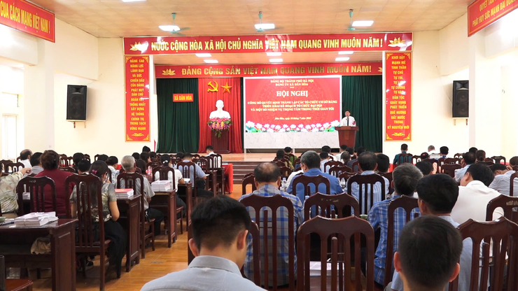 XÃ DÂN HÒA CÔNG BỐ CÁC QUYẾT ĐỊNH THÀNH LẬP TỔ CHỨC CƠ SỞ ĐẢNG VÀ TRIỂN KHAI CÁC NỘI DUNG ĐẠI HỘI ĐẢNG BỘ CÁC CẤP TIẾN TỚI ĐẠI HỘI ĐẠI BIỂU ĐẢNG BỘ XÃ KHÓA I, NHIỆM KỲ 2025-2030- Ảnh 1.