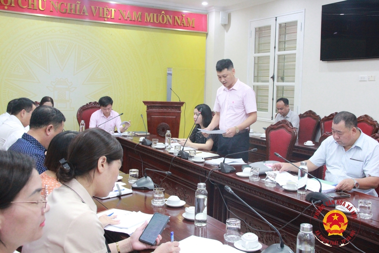 Xã Thạch Thất tổ chức hội nghị làm việc về công tác tín dụng, chính sách xã hội trên địa bàn xã- Ảnh 2.