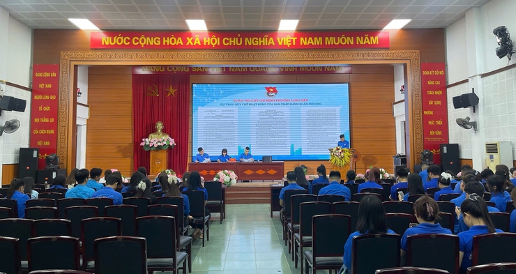 Công bố Quyết định thành lập Đoàn TNCS Hồ Chí Minh phường Long Biên - Ảnh 3.