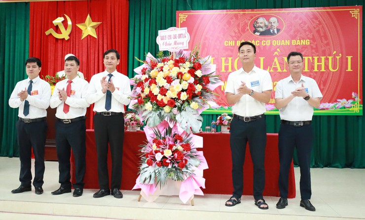 Xây dựng Chi bộ các cơ quan Đảng xứng đáng là chi bộ mẫu của Đảng bộ xã Minh Châu- Ảnh 7.