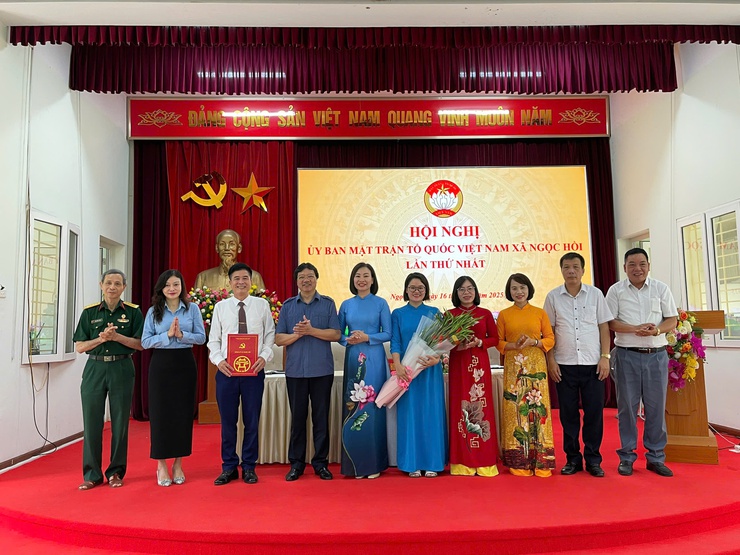 HỘI NGHỊ LẦN THỨ NHẤT ỦY BAN MTTQ VIỆT NAM XÃ NGỌC HỒI- Ảnh 3.