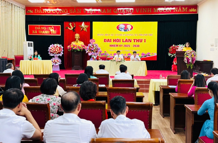 Đại hội lần thứ I - Đảng bộ các cơ quan Đảng xã Thanh Trì, nhiệm kỳ 2025 - 2030 thành công tốt đẹp- Ảnh 4.