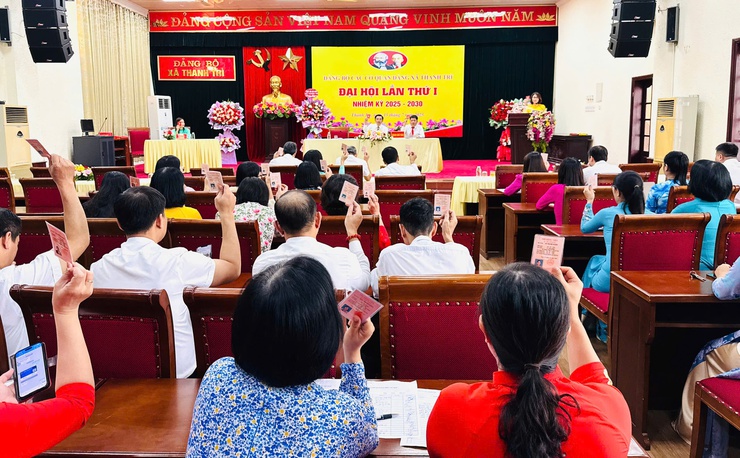 Đại hội lần thứ I - Đảng bộ các cơ quan Đảng xã Thanh Trì, nhiệm kỳ 2025 - 2030 thành công tốt đẹp- Ảnh 5.