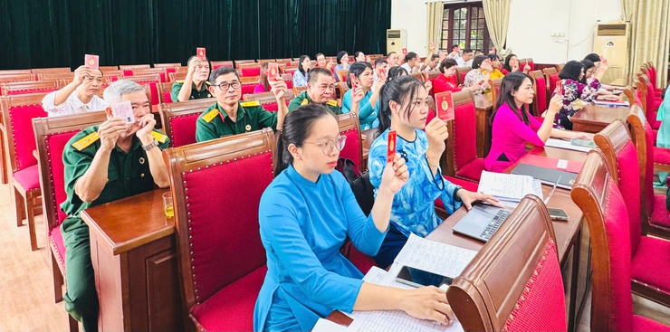 Đại hội lần thứ I - Đảng bộ các cơ quan Đảng xã Thanh Trì, nhiệm kỳ 2025 - 2030 thành công tốt đẹp- Ảnh 7.