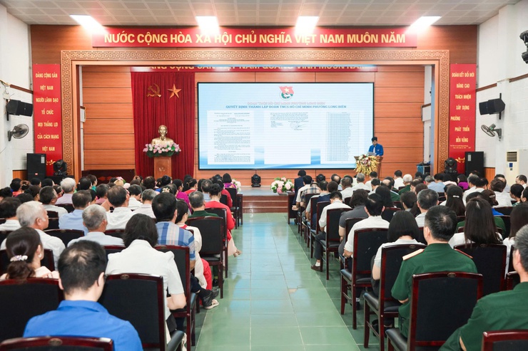 Ra mắt các cơ quan lãnh đạo của MTTQ Việt Nam và các tổ chức chính trị - xã hội phường Long Biên- Ảnh 1.