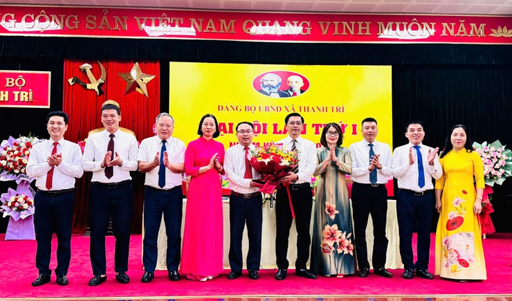 Đại hội Đảng bộ UBND xã Thanh Trì lần thứ I, nhiệm kỳ 2025 – 2030: Bước chuyển mình để gần dân, sát dân, phục vụ Nhân dân- Ảnh 3.