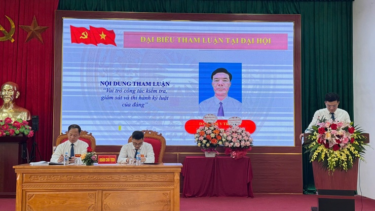 Đại hội Chi bộ Cơ quan UBKT Đảng ủy xã Tam Hưng lần thứ I: Đoàn kết – Kỷ cương – Trí tuệ – Đột phá – Phát triển- Ảnh 3.