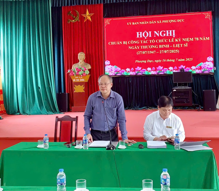 Xã Phượng Dực triển khai các hoạt động kỷ niệm 78 năm 
Ngày Thương Binh – Liệt sỹ (27/7/1947-27/7/2025)
- Ảnh 2.