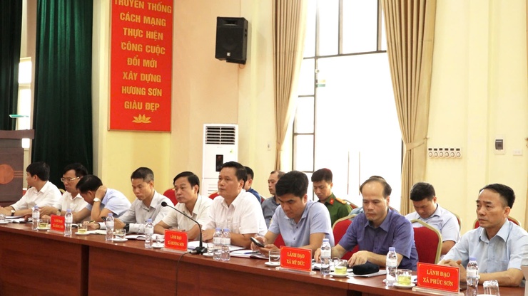 Xã Hương Sơn, Phúc Sơn, Hồng Sơn và Mỹ Đức - Kết nối để phát triển- Ảnh 2.