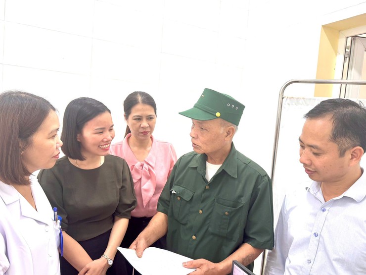 Tổ chức khám, tư vấn sức khỏe cho đối tượng chính sách, cán bộ, hội viên Hội cựu chiến binh năm 2025- Ảnh 1.